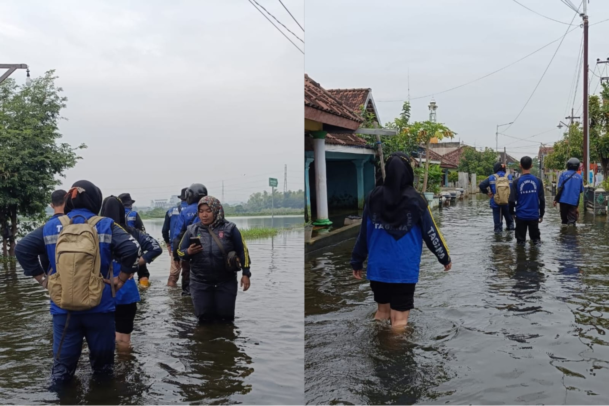 Lakukan Asesmen pada Warga Terdampak Banjir di Beji dan Gempol, Tagana Kabupaten Pasuruan Akan Buka DU