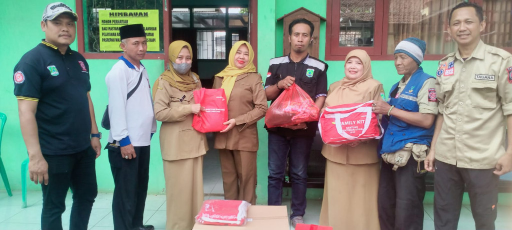 DISTRIBUSI BANTUAN KORBAN BENCANA